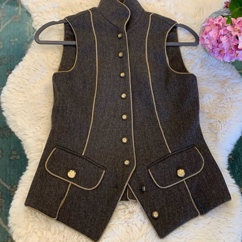 DOLCE & GABBANA, VEST, made in Italy wool size 42